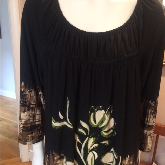 Stunning Investments XL black Round neck Tunic - Picture 2 of 6